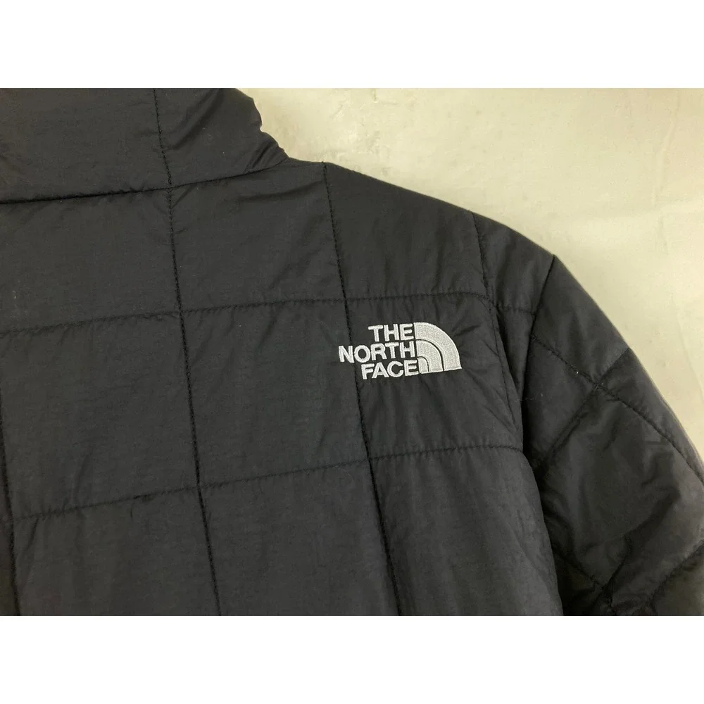 The North Face Thermoball Eco Jacket Mens Small Black Quilted Puffer Gorpcore